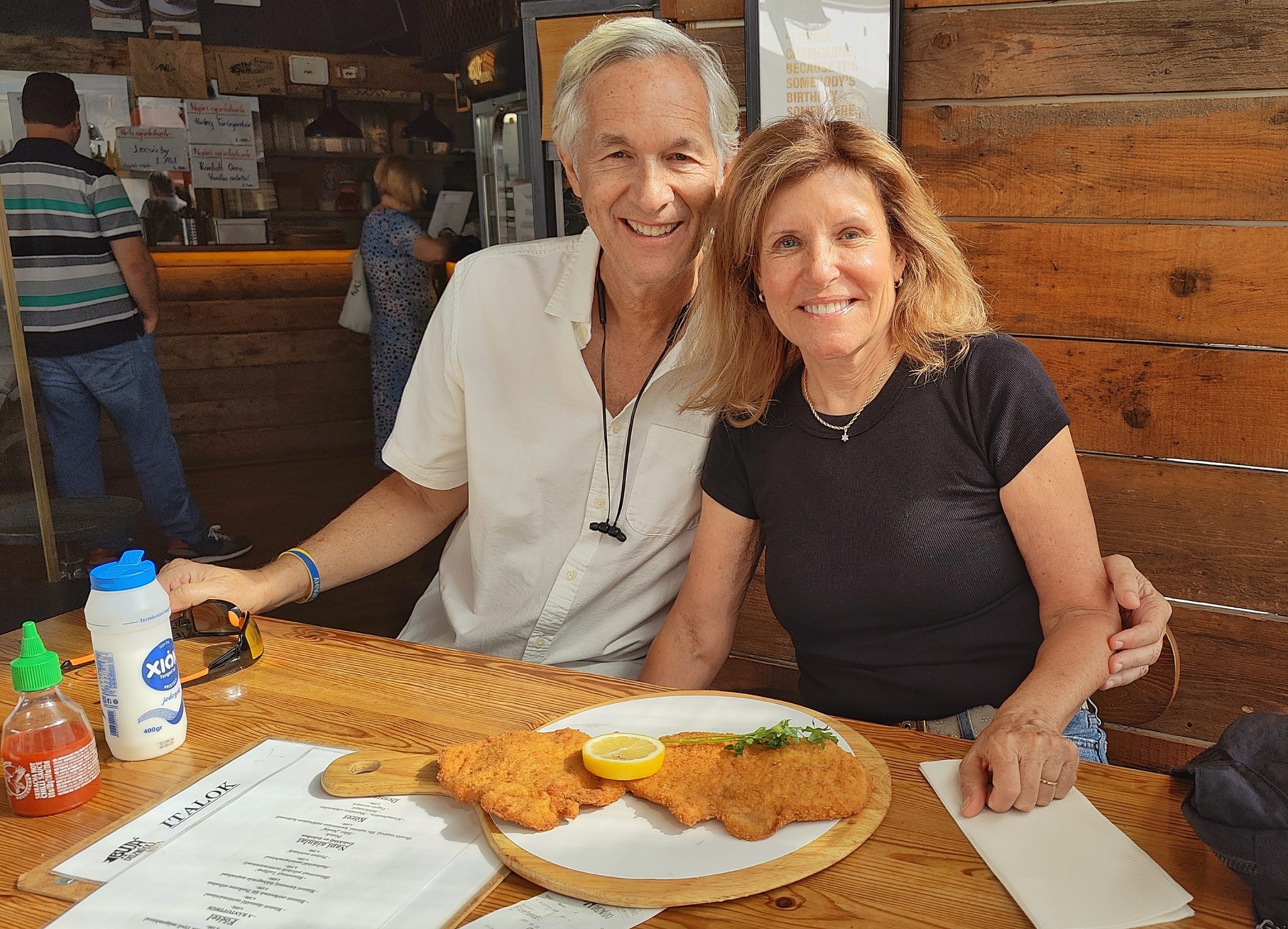 Gary Tuchman & wife — First run, September 2025